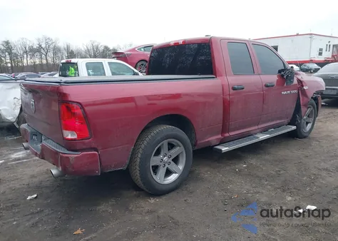 2012 Ram 1500 St из США, поврежденный, VIN 1C6RD6FT7CS282105